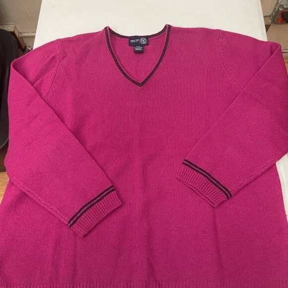 Venezia Jeans Clothing Co. Lambswool Long Sleeve Sweater Size 14/16 - Picture 1 of 3